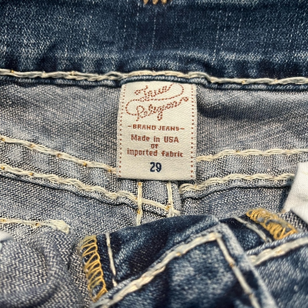 True Religion Blue Flare & Wide Leg Jeans - Picture 9 of 16